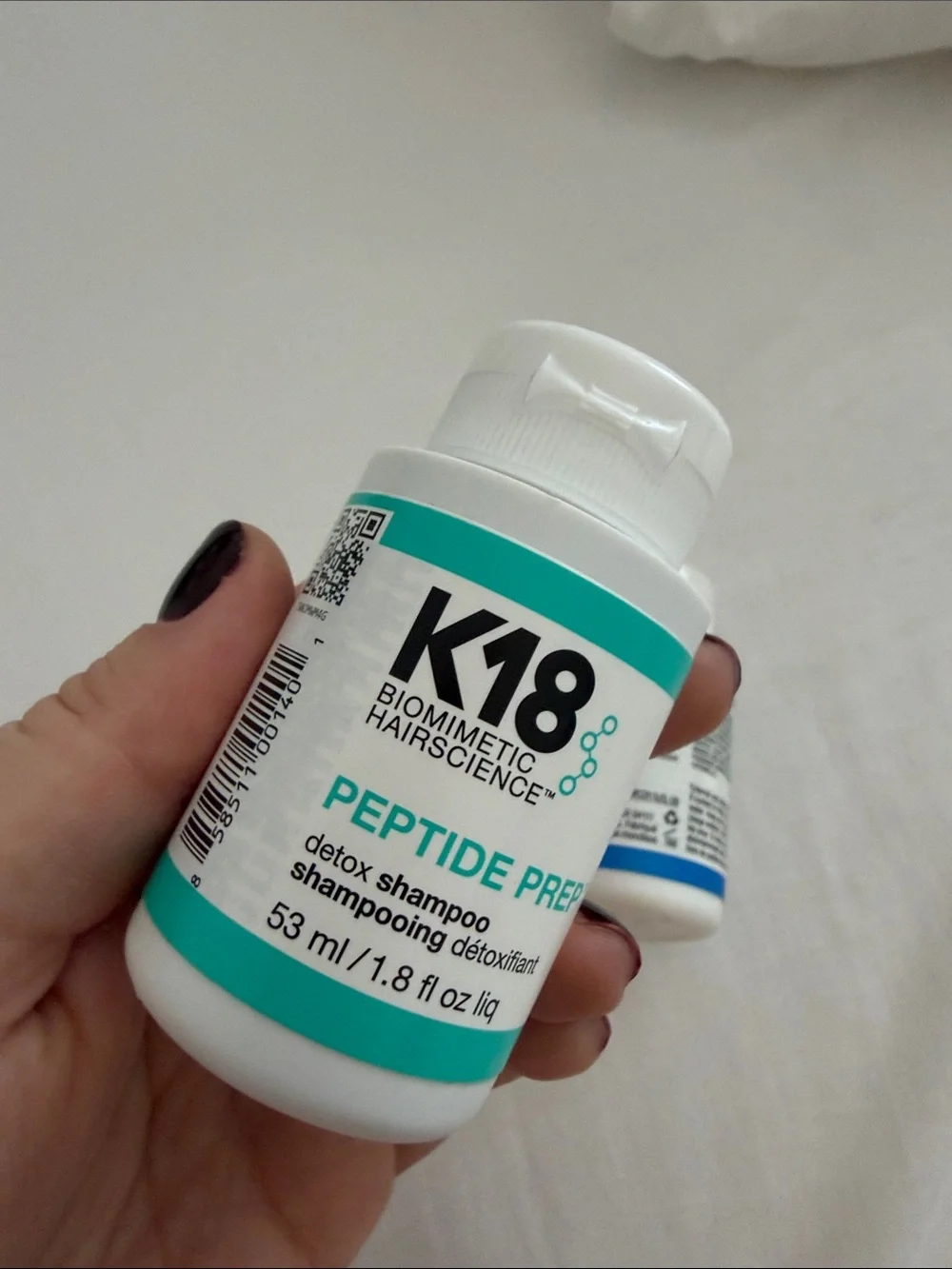 K18 Peptide Prep & Damage Shield Mini Shampoos - 53ml or 1,8 oz, new